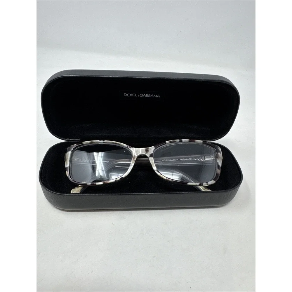 Dolce & Gabbana Eyeglasses DG 3119 1924 Black/Beige Floral Frames Only 54-16 135